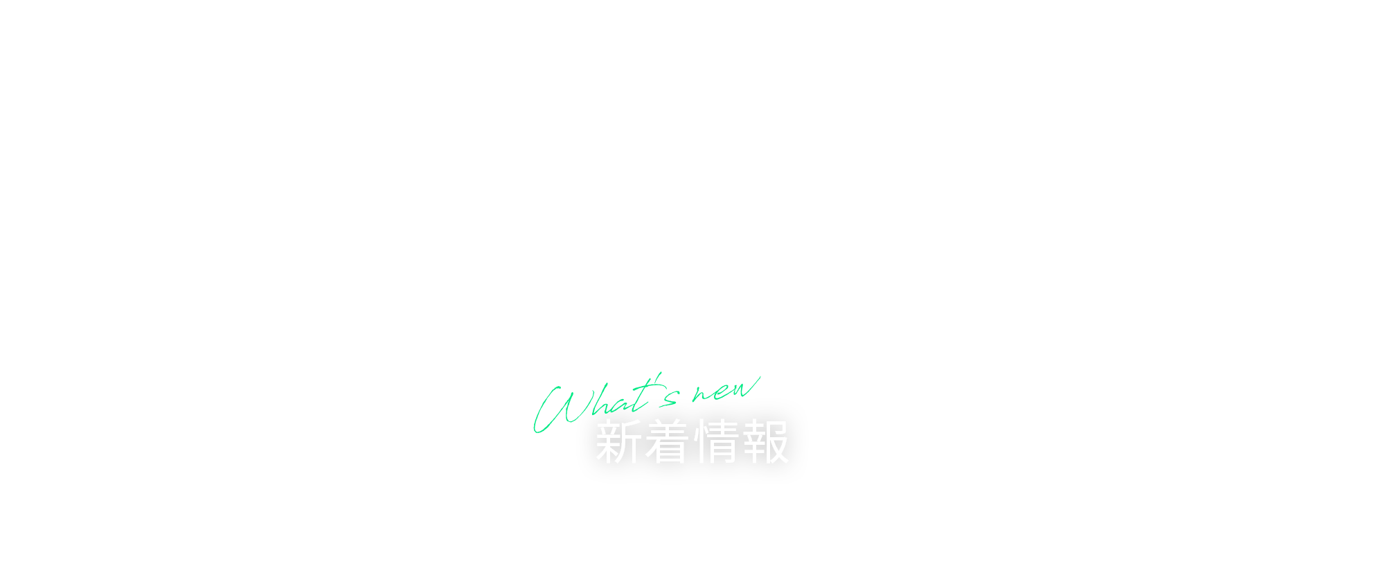 新着情報